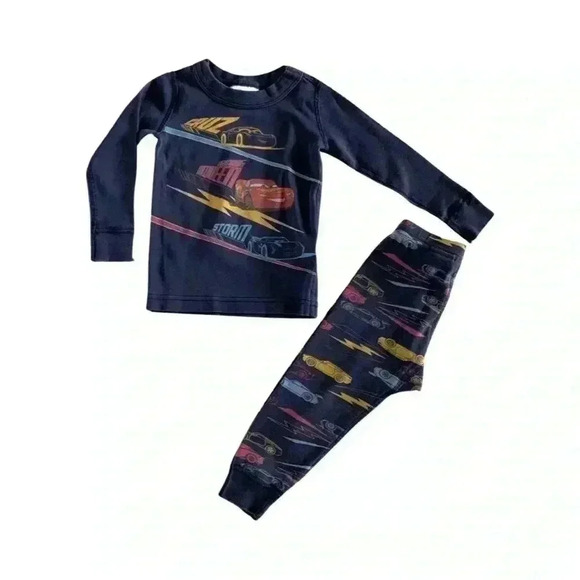 Hanna Andersson Disney Cars Pajama Set 18/24M - Picture 1 of 3